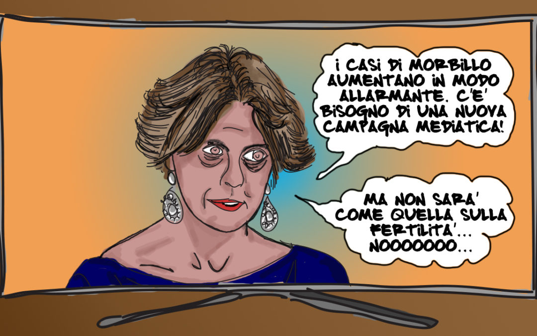 La Lorenzin e la lotta al morbillo