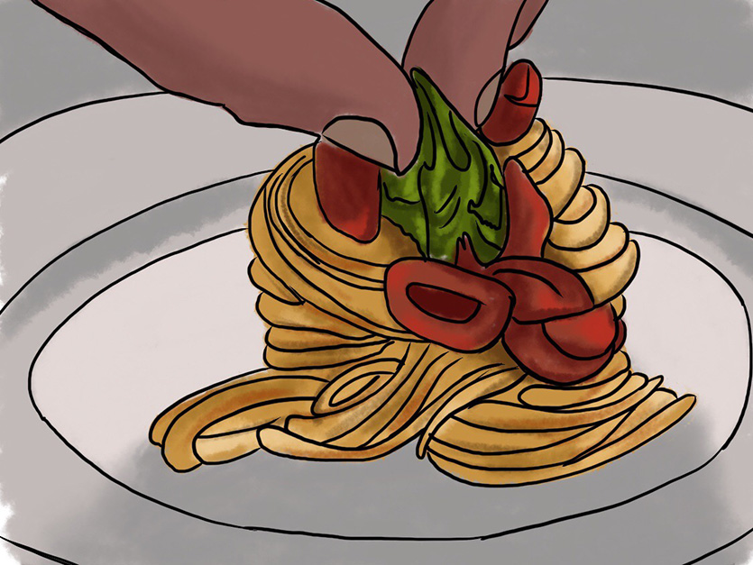 I DUE spaghetti DUE di Cannavacciuolo